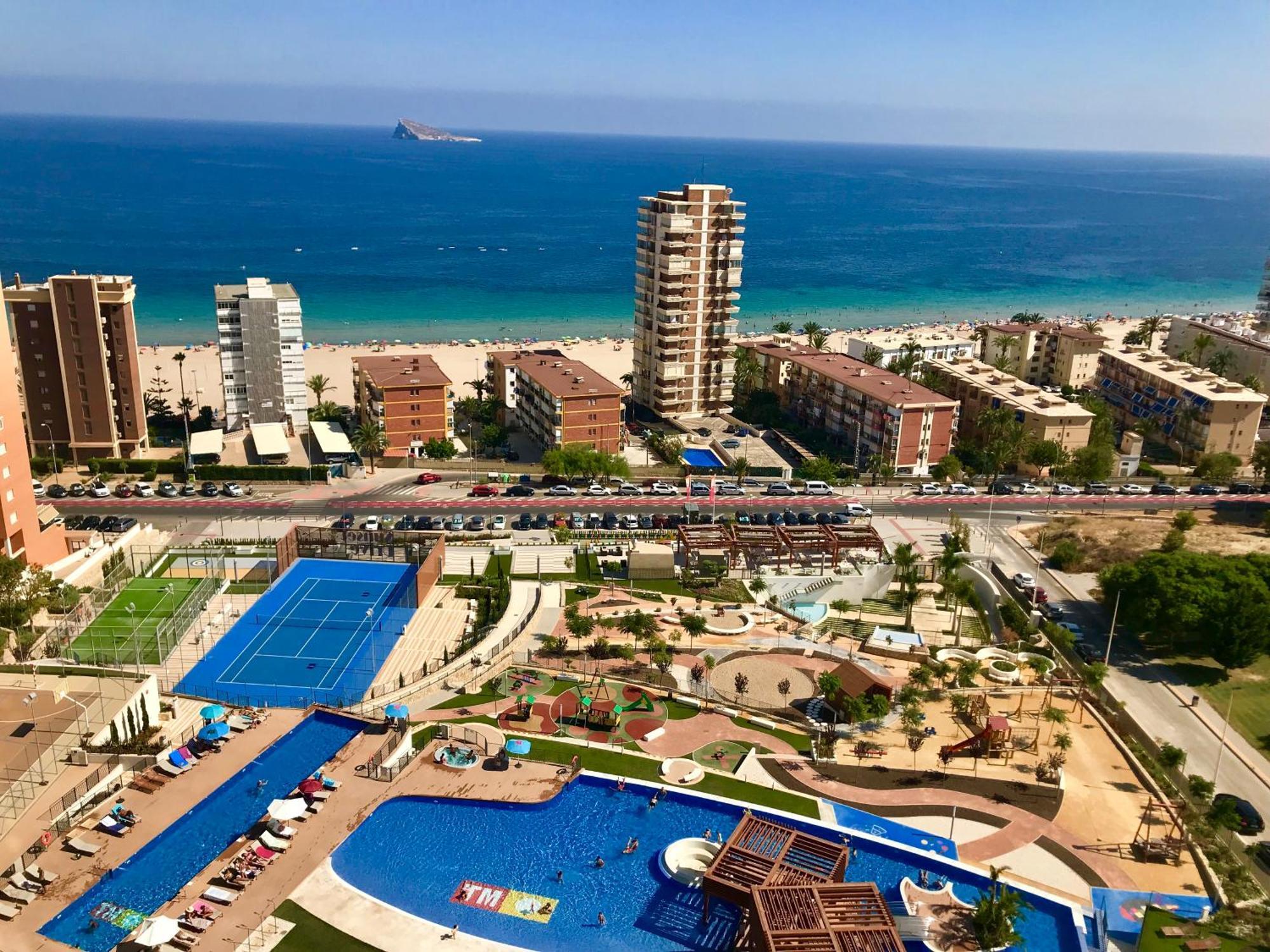 Апартаменты Sunset Drive Vistas Magicas Бенидорм Экстерьер фото